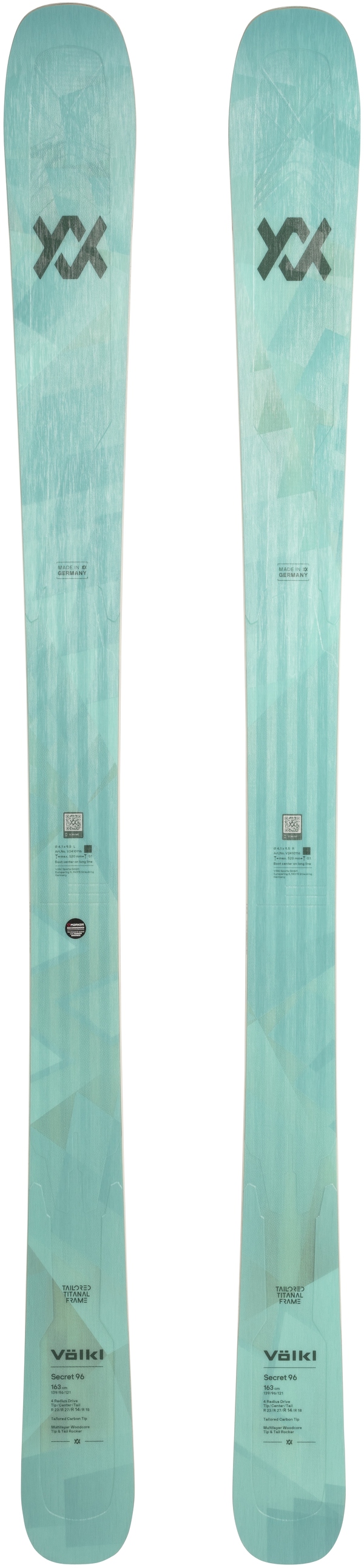 

Новые женские лыжи Volkl Secret 96 2025 года, длина 149 см