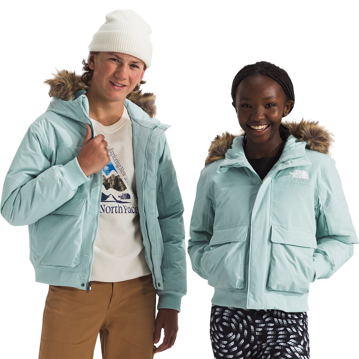 

Куртка с капюшоном Mcmurdo - детская The North Face, цвет muted pine