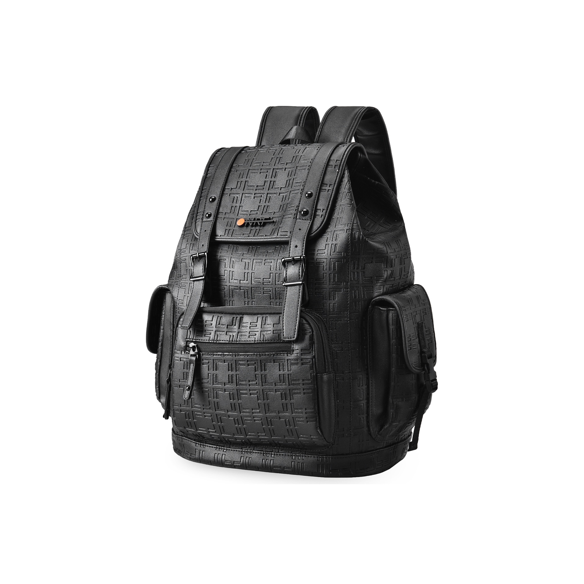 

ONRF Стильный черный рюкзак для ноутбука, Black (Style 4)
