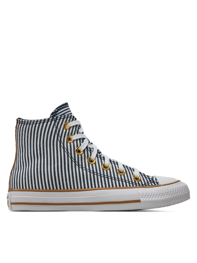 

Тканевые кроссовки Chuck Taylor All Star Herringbone Stripe Converse, синий