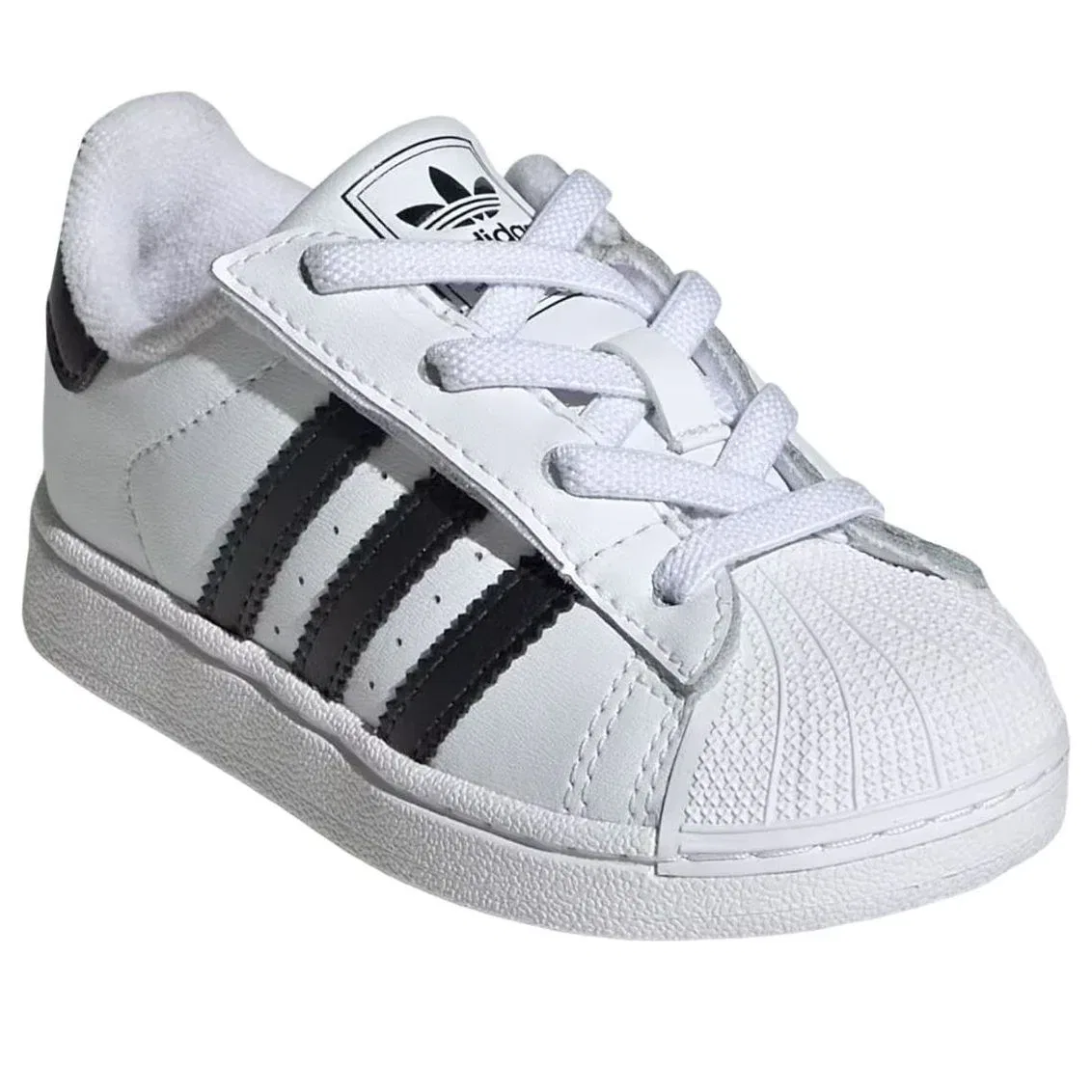 Кроссовки Adidas Superstar II CF EL I 'White Black' IH6402, белый — фото 4