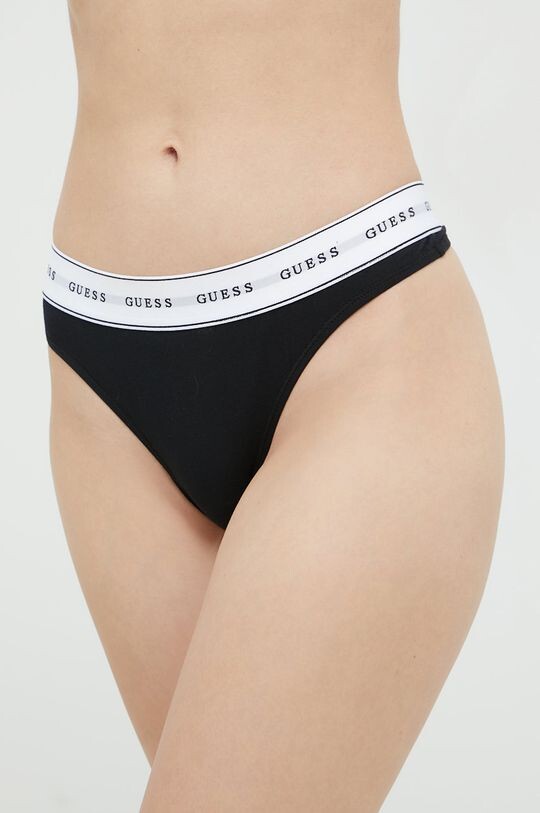 

Угадай стринги Guess, черный