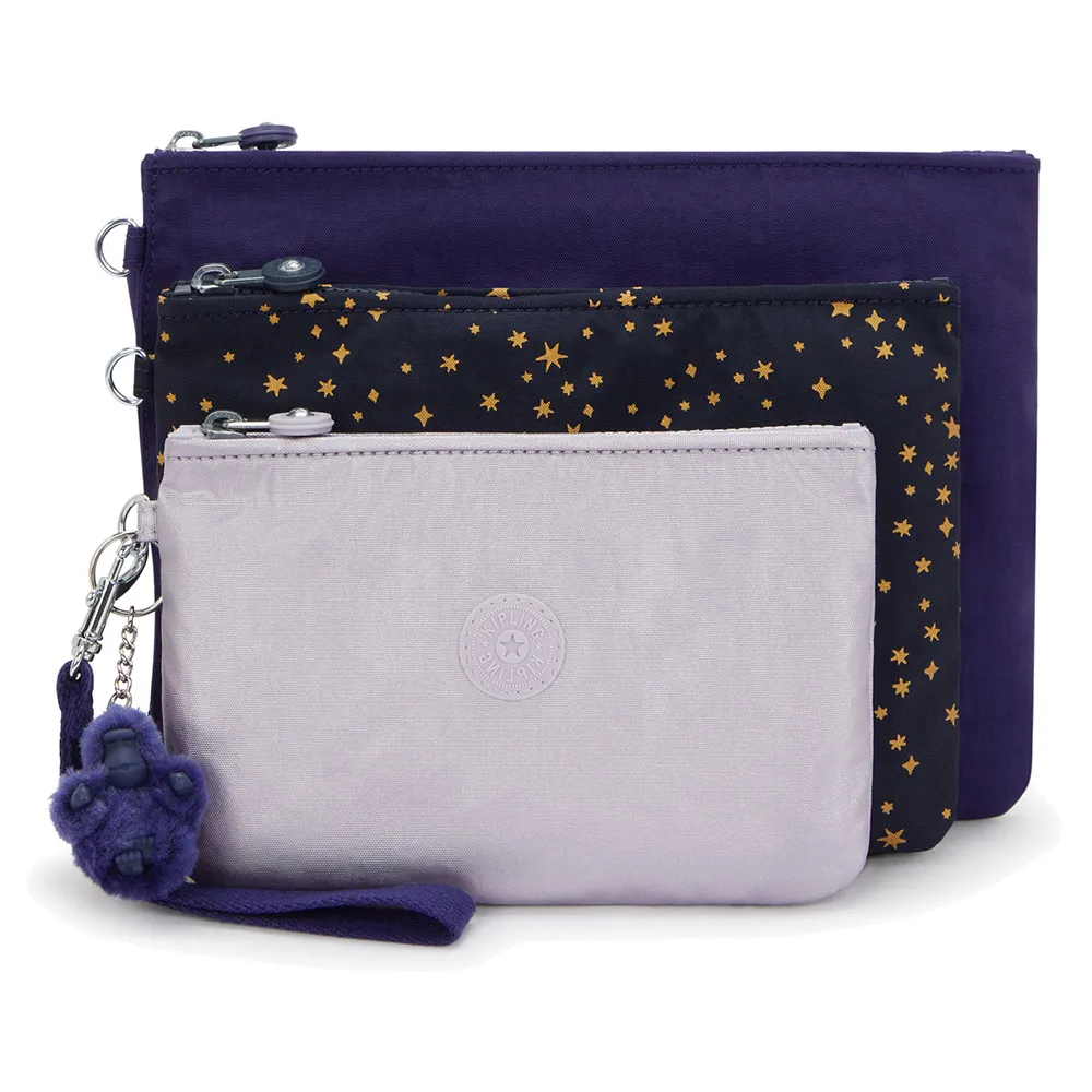 

Косметичка Kipling Iaka L на запястье, синий