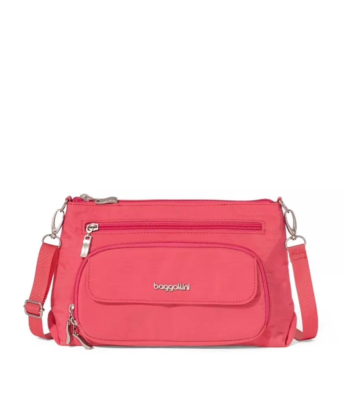 

Оригинальная повседневная сумка-кроссбоди Everyday Crossbody Bag Baggallini, розовый