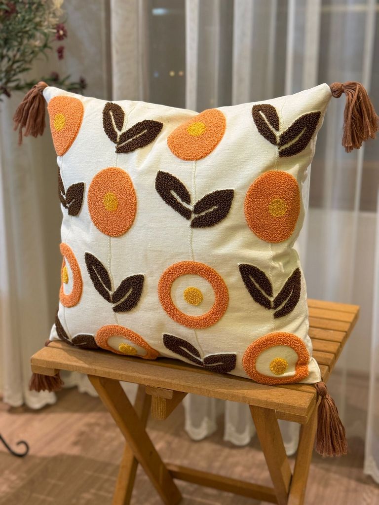 

Evila Originals, Punch Cushion v2 - Orange, подушка, оранжевый, 100 % ПОЛИЭСТЕР, 43 x 43 см