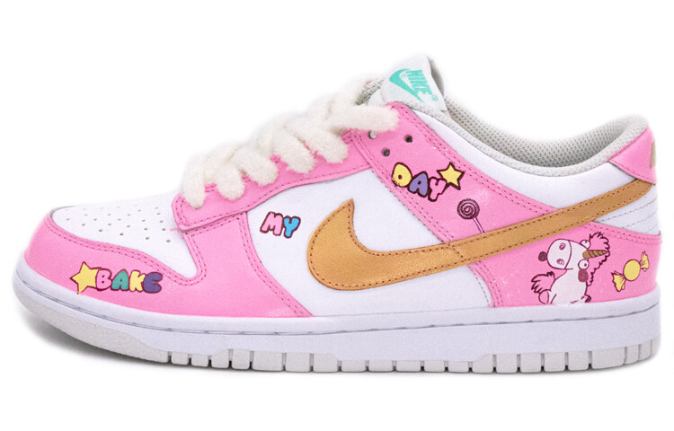 

Кроссовки для скейтбординга Dunk женские с низким верхом Chalk White Nike