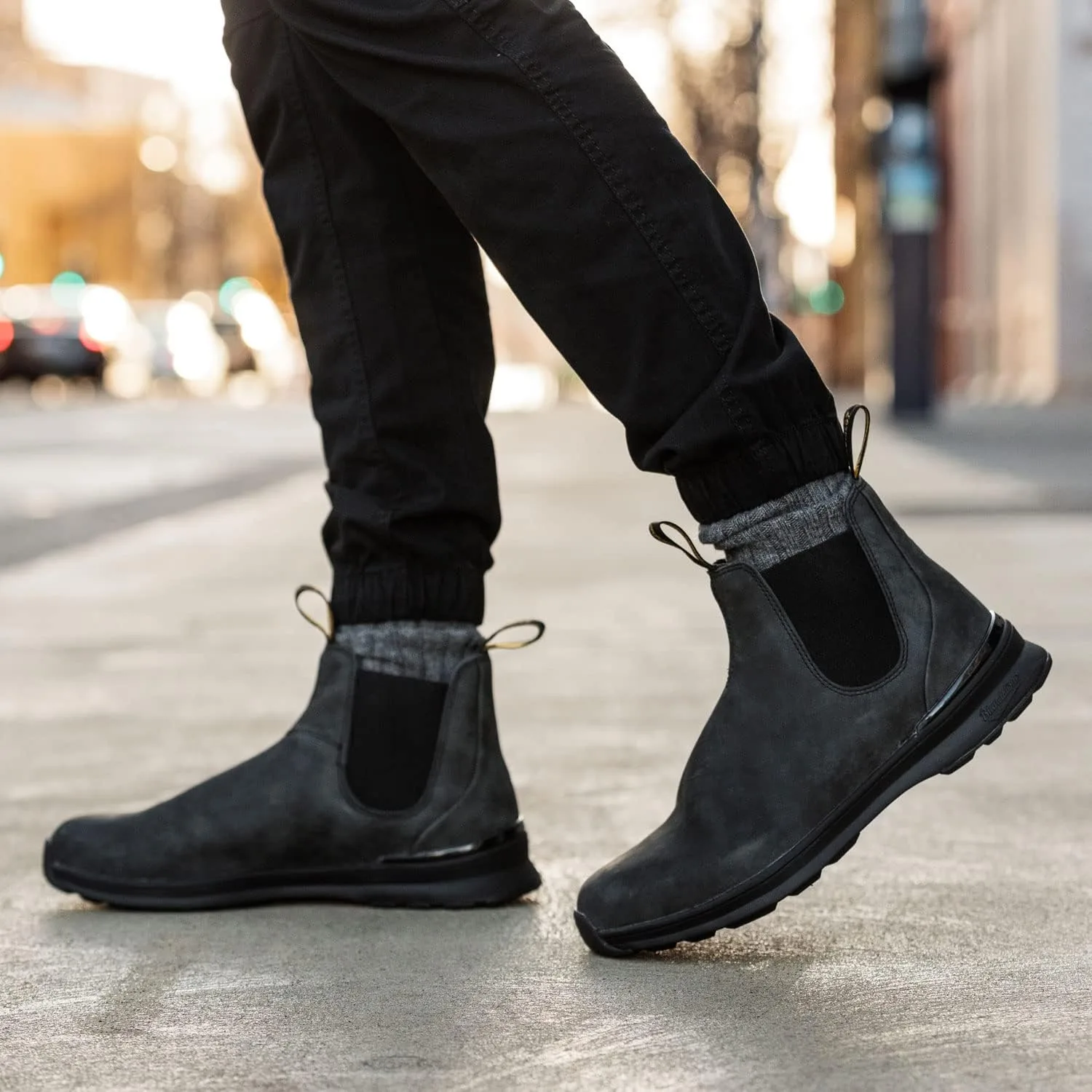 Мужские ботинки челси Blundstone Active Series, черный — фото 2