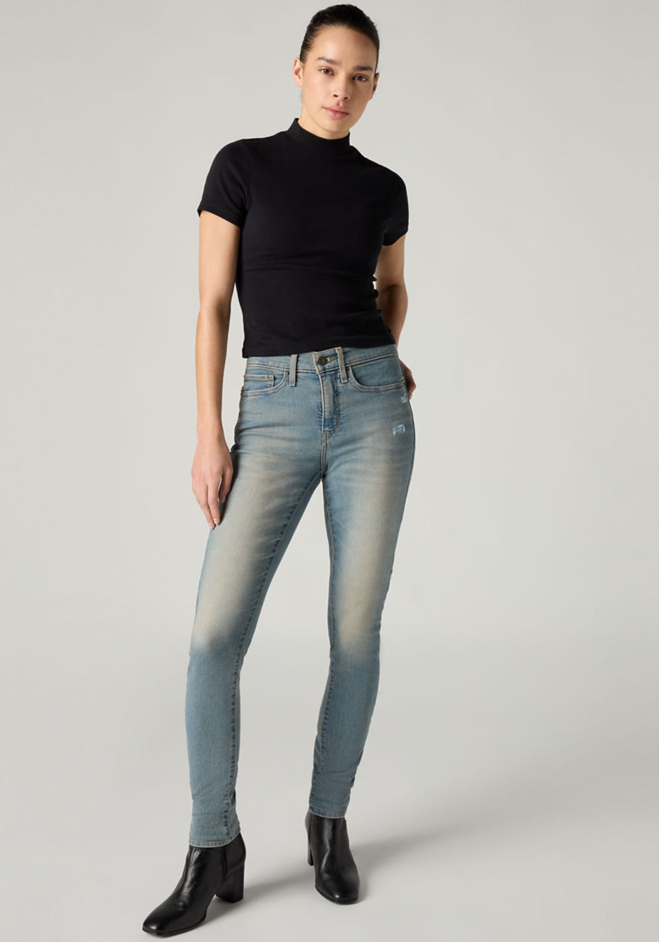 LEVI'S  Джинсы Slim fit '311' в цвете Smoke Blue — фото 4