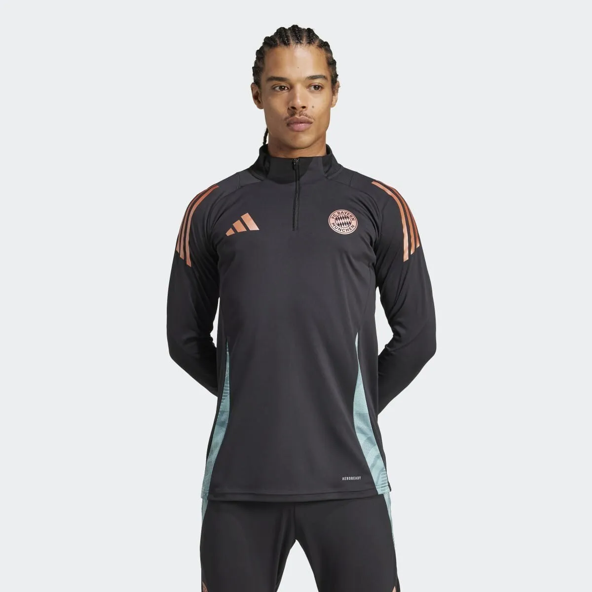 

FC Bayern Tiro 24 Adidas мужская тренировочная футболка, чёрный