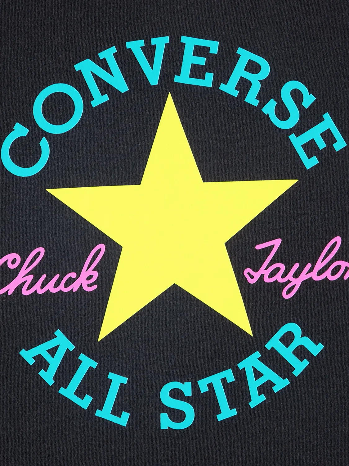 Футболка Converse DISSECTED CHUCK черного цвета — фото 3