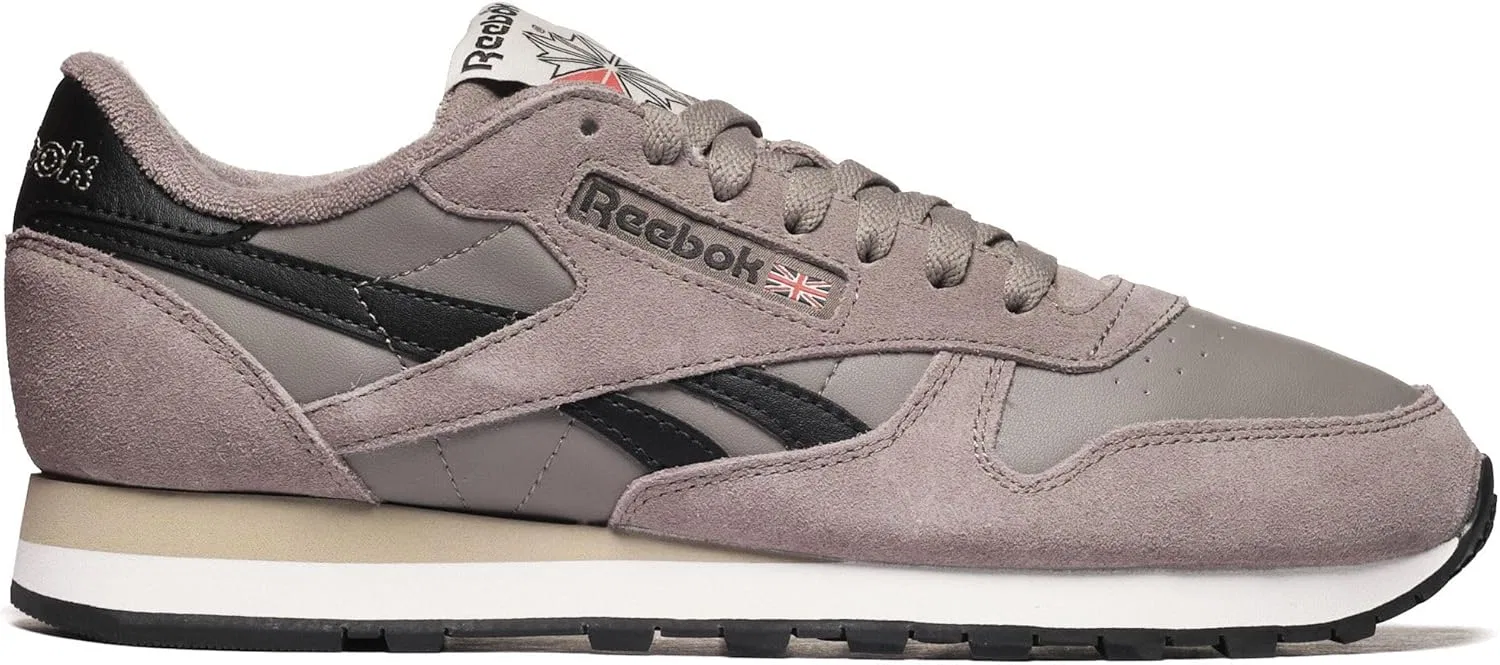 Кроссовки мужские Reebok, цвет Gritty Grey Washed Black Energy Red — фото 2