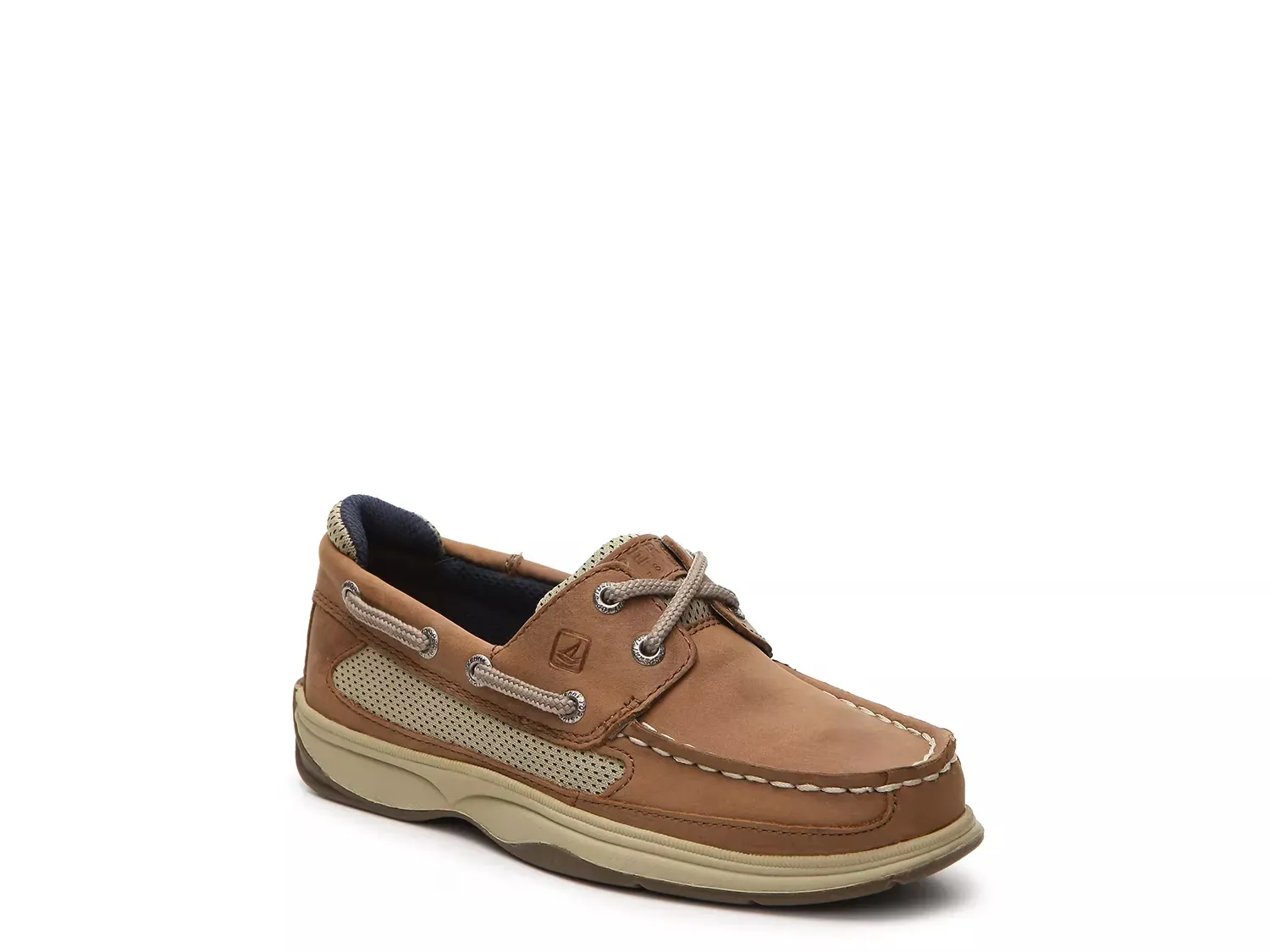

Шнурованные лодочные туфли - детские Sperry, Tan