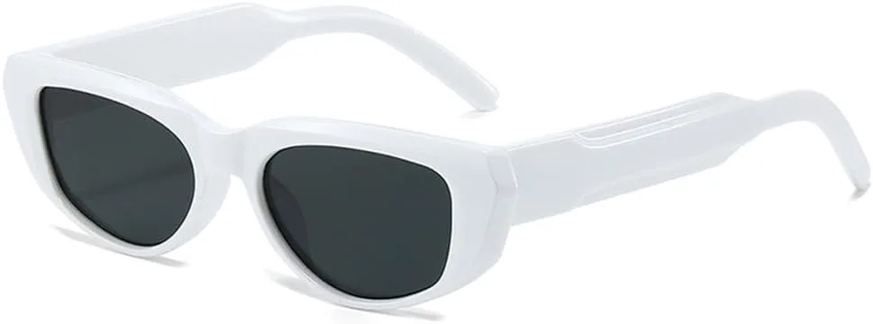 

Солнцезащитные очки UV400 с градиентным леопардовым принтом "кошачий глаз" для женщин и мужчин, для бега и занятий спортом на открытом воздухе UYPTK, White Grey