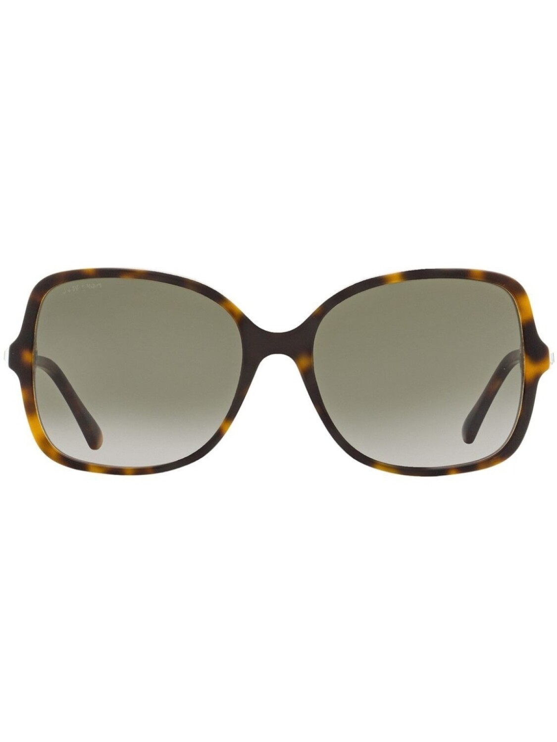 

Jimmy Choo Eyewear солнцезащитные очки Judy в массивной оправе, коричневый