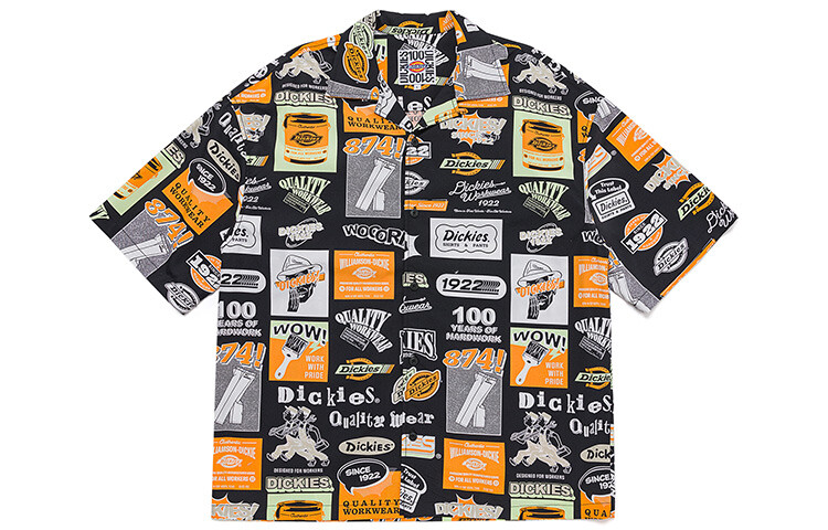 

Рубашка унисекс Dickies, цвет Black