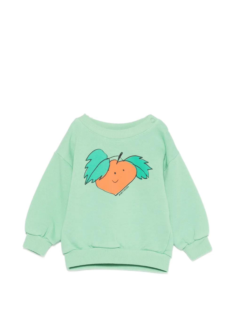 

Графический свитшот мандаринового цвета Bobo Choses, зеленый