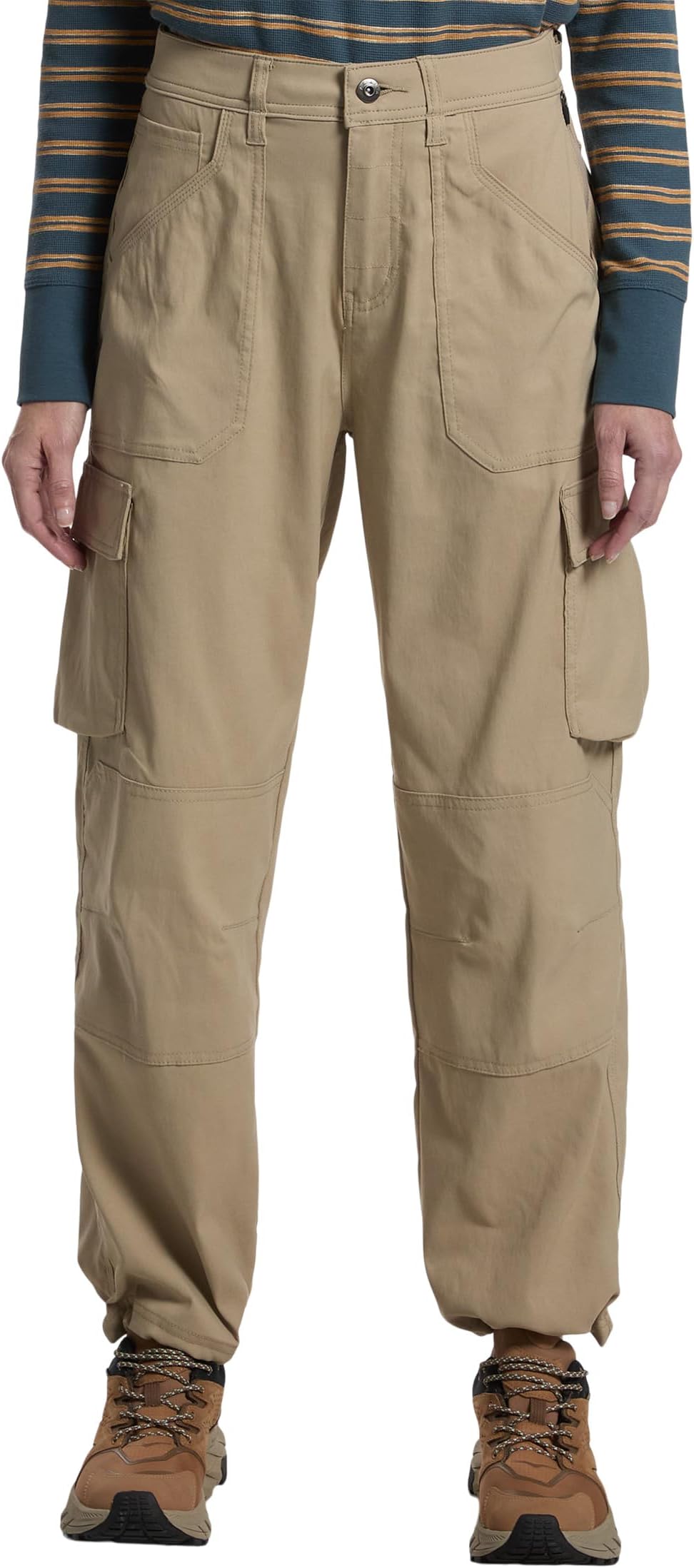 

Женские эластичные брюки-карго Zion Prana, Sandbar