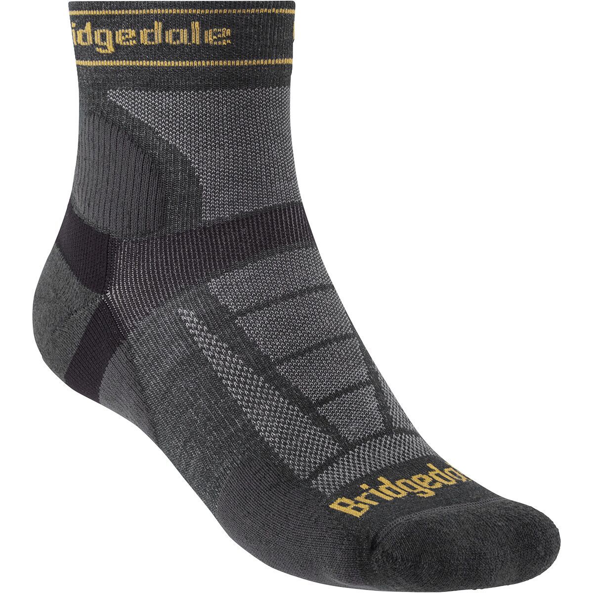 

Трейловые ультралегкие носки 3/4 из мериносовой шерсти T2 Performance Bridgedale, цвет gunmetal