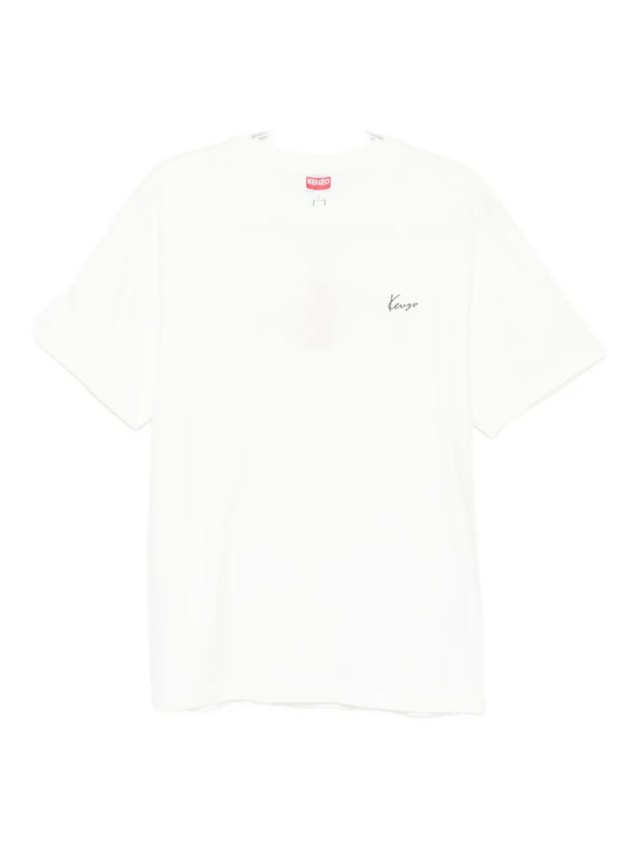 

Футболка Kenzo из хлопка с цветочным принтом, белый