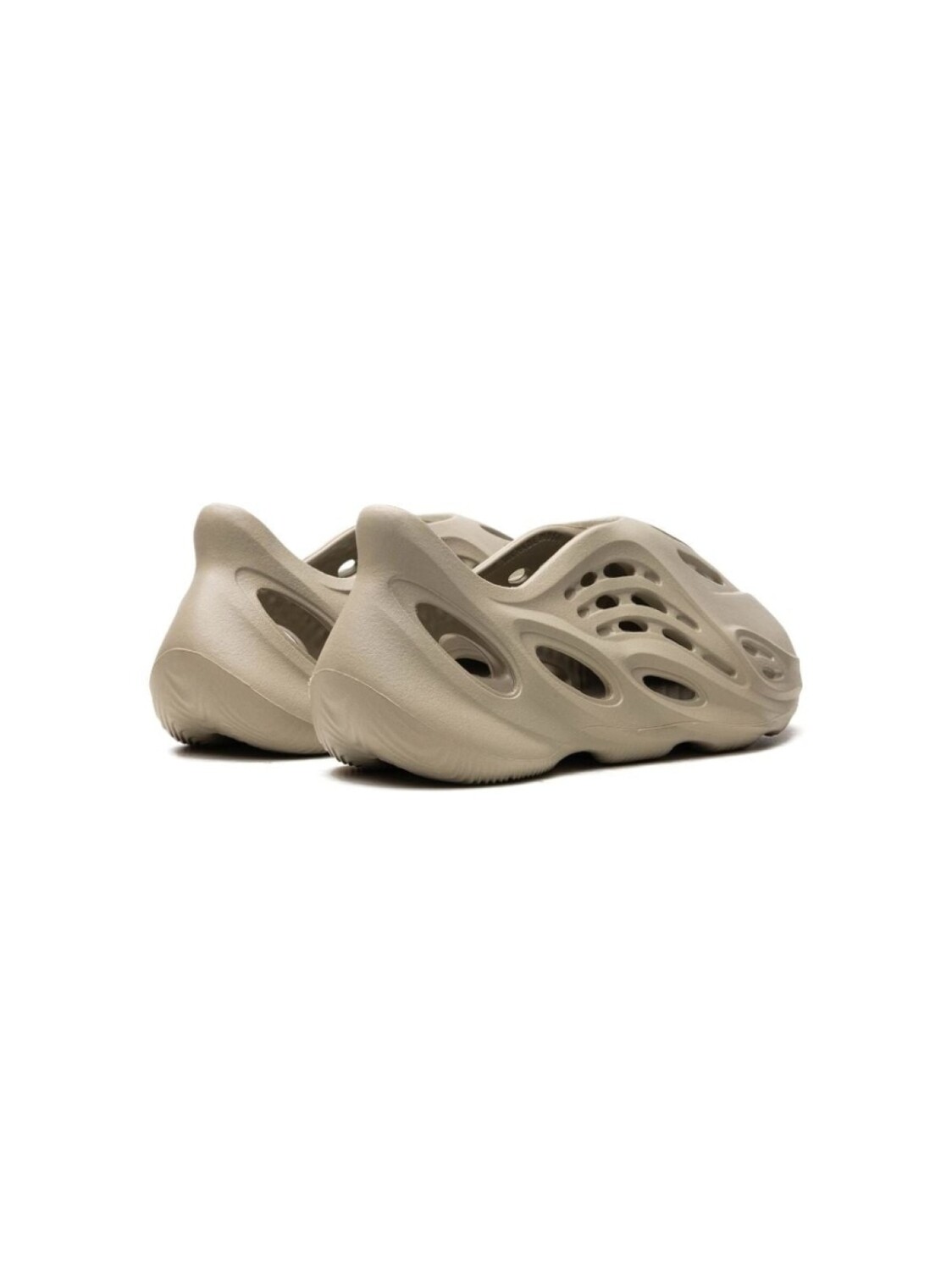 Adidas Yeezy Kids кроссовки Foam Runner "Stone Salt", нейтральный цвет — фото 3