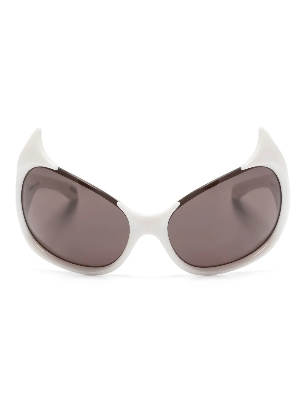

Солнцезащитные очки Gotham в оправе 'кошачий глаз' Balenciaga Eyewear, белый