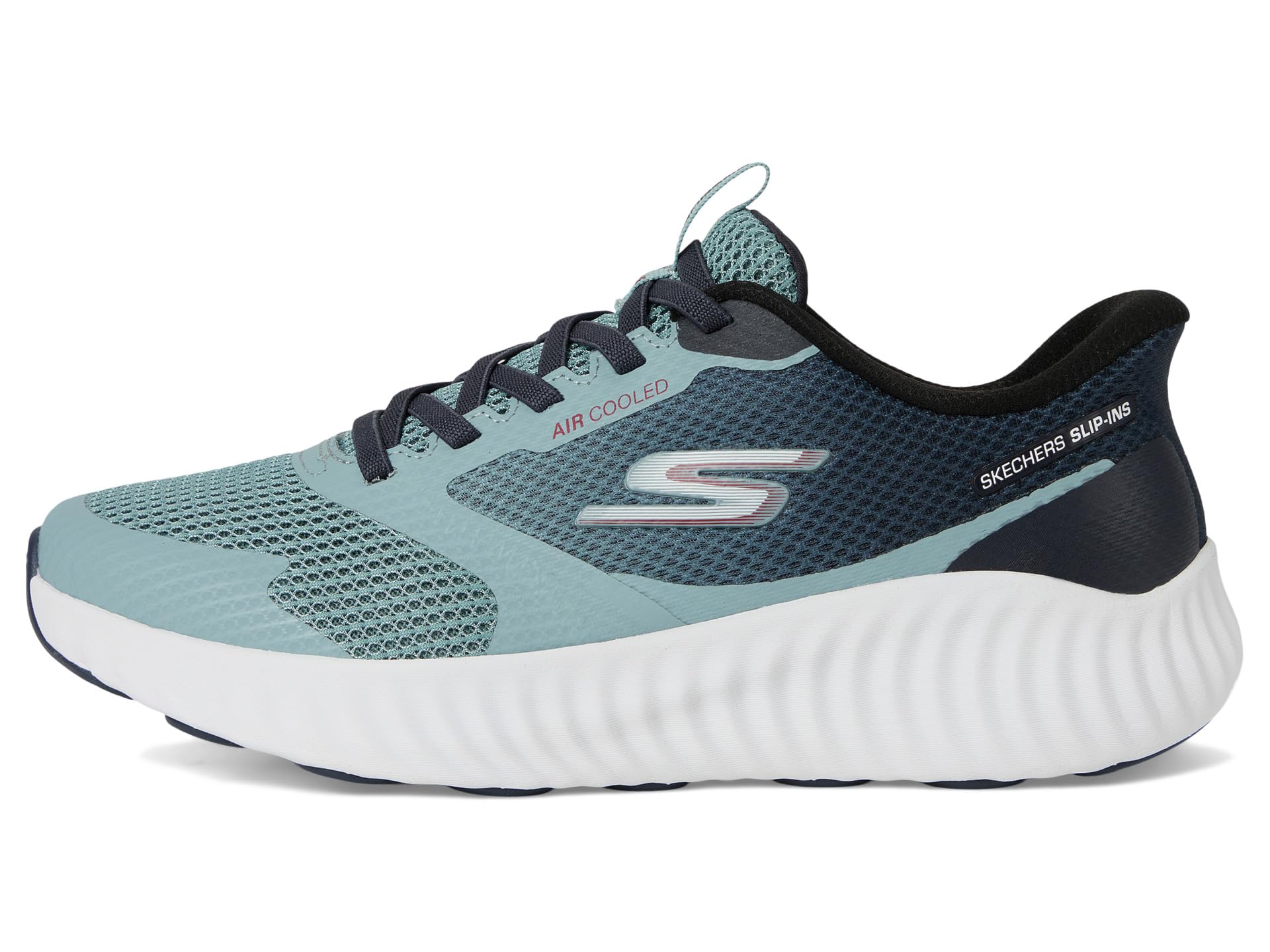 Кроссовки SKECHERS Hands Free Slip-Ins Go Run Now - Starfuse Sneaker, Silver/Taupe — фото 4