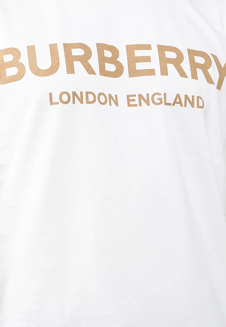 Футболка мужская Ellison Burberry, с принтом, белый — фото 3