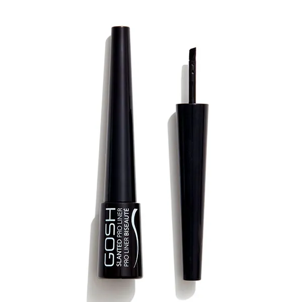 

Жидкая подводка для глаз Slanted Pro Liner Gosh, цвет intense black