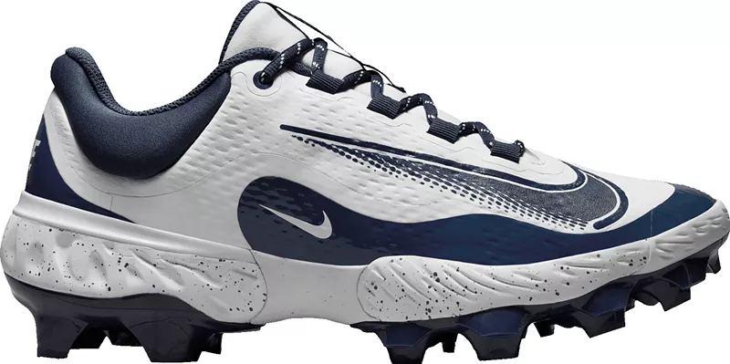 

Мужские бейсбольные бутсы Nike Alpha Huarache Elite 4 MCS, цвет White/Midnight Navy