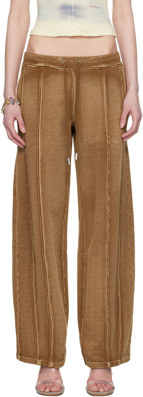 

Коричневые спортивные штаны El Sweatpant Eckhaus Latta