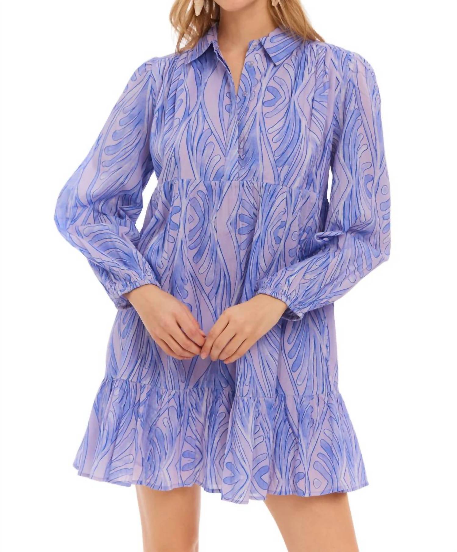 

Платье Zia в цвете Lilac Reef ALLISON NEW YORK