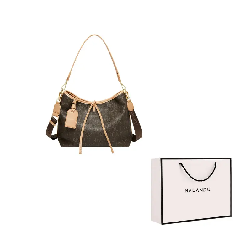 

Narandu Сумка-шоппер из искусственной кожи ПВХ, Coffee