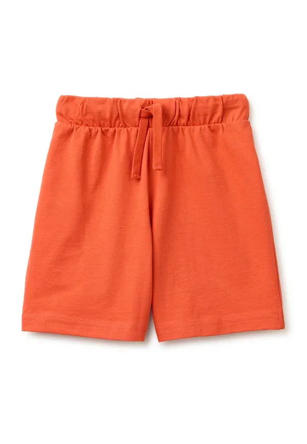 Шорты-бермуды Regular fit, спортивные штаны United Colors Of Benetton, коралловый