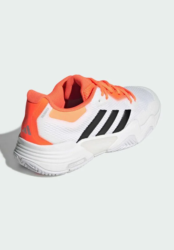 Теннисные кроссовки solematch control 2 all-court Adidas Performance, Cloud White/Core Black/Lucid Orange — фото 4