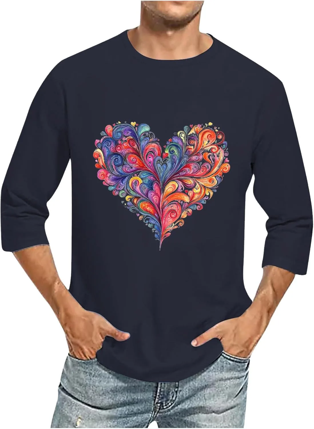 

Мужская футболка с коротким рукавом Crew Neck Casual Loose Fit Smxrfitk