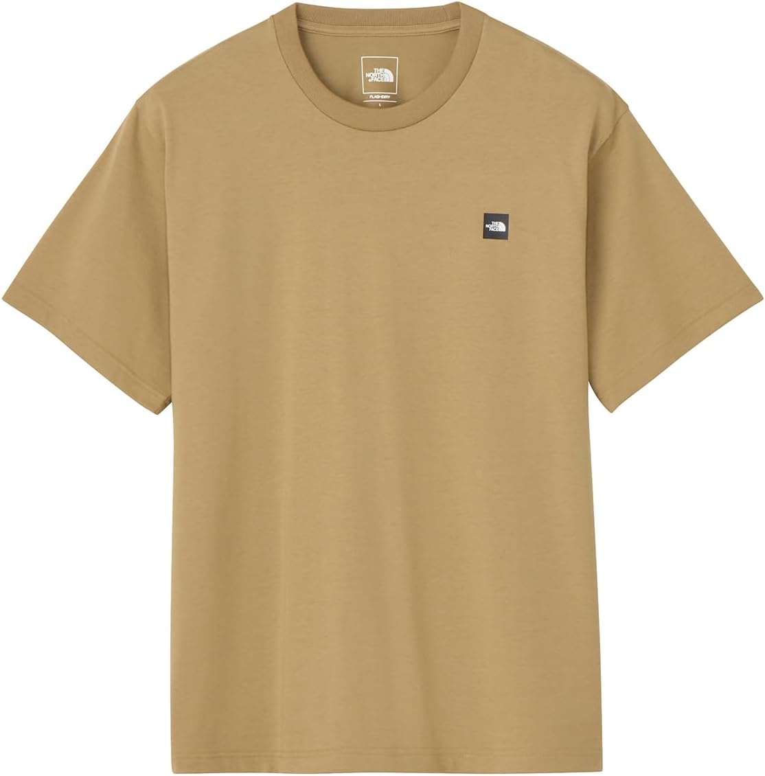 

Мужская футболка с коротким рукавом THE NORTH FACE с небольшим логотипом в квадрате, хаки