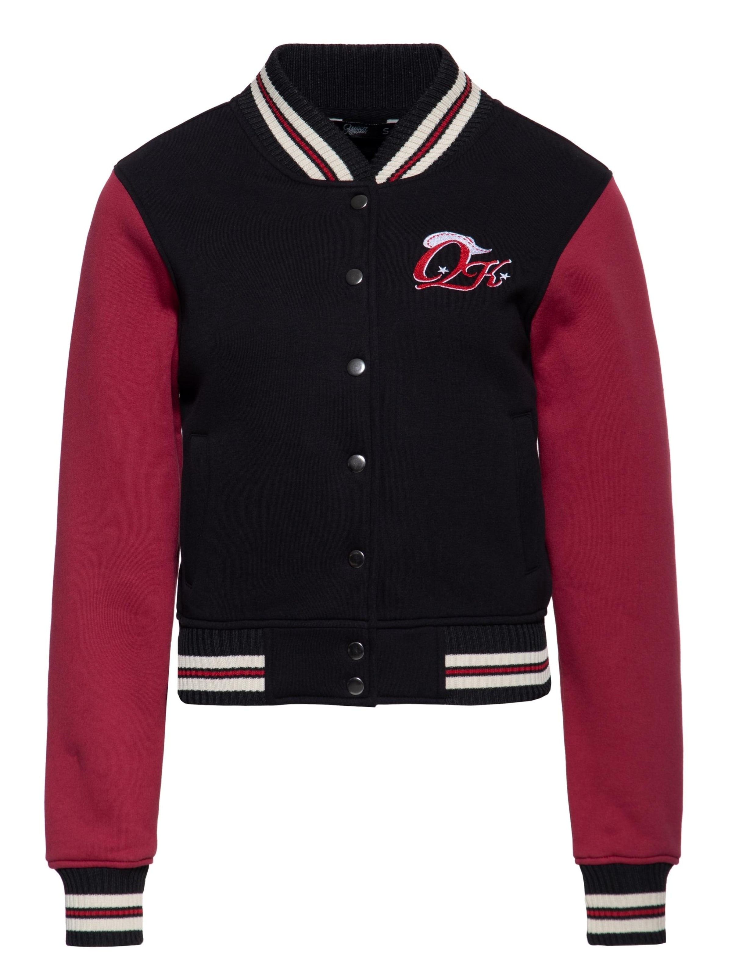 

Queen Kerosin Куртка межсезонная 'Rebel at Heart' в цвете Bordeaux