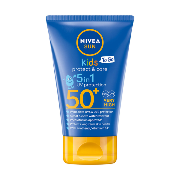 

Солнцезащитный лосьон для детей с spf50+, 50 мл Nivea Sun pocket size