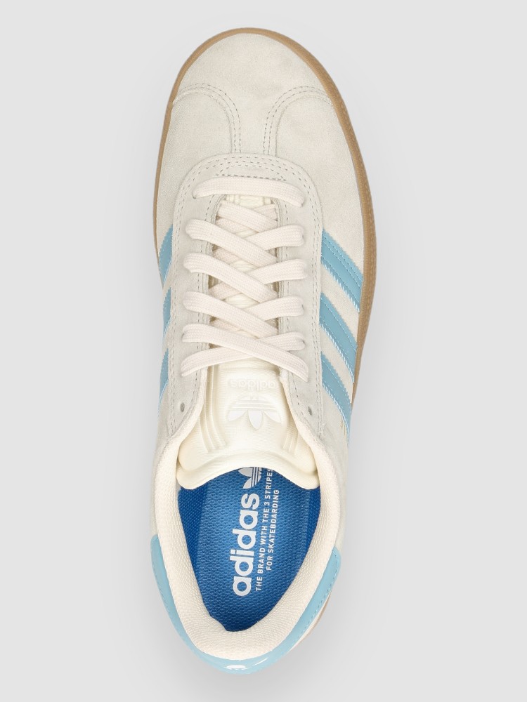 Кеды adidas Skateboarding Gazelle ADV Skateschuhe, wonwhi/preblu/gum4 — фото 4
