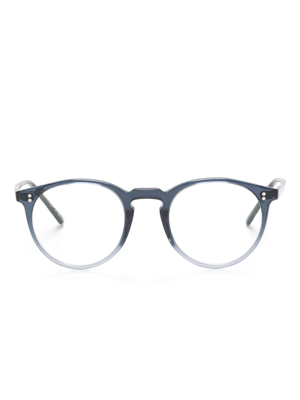 

Очки O'Malley в круглой оправе из ацетата Oliver Peoples, синий