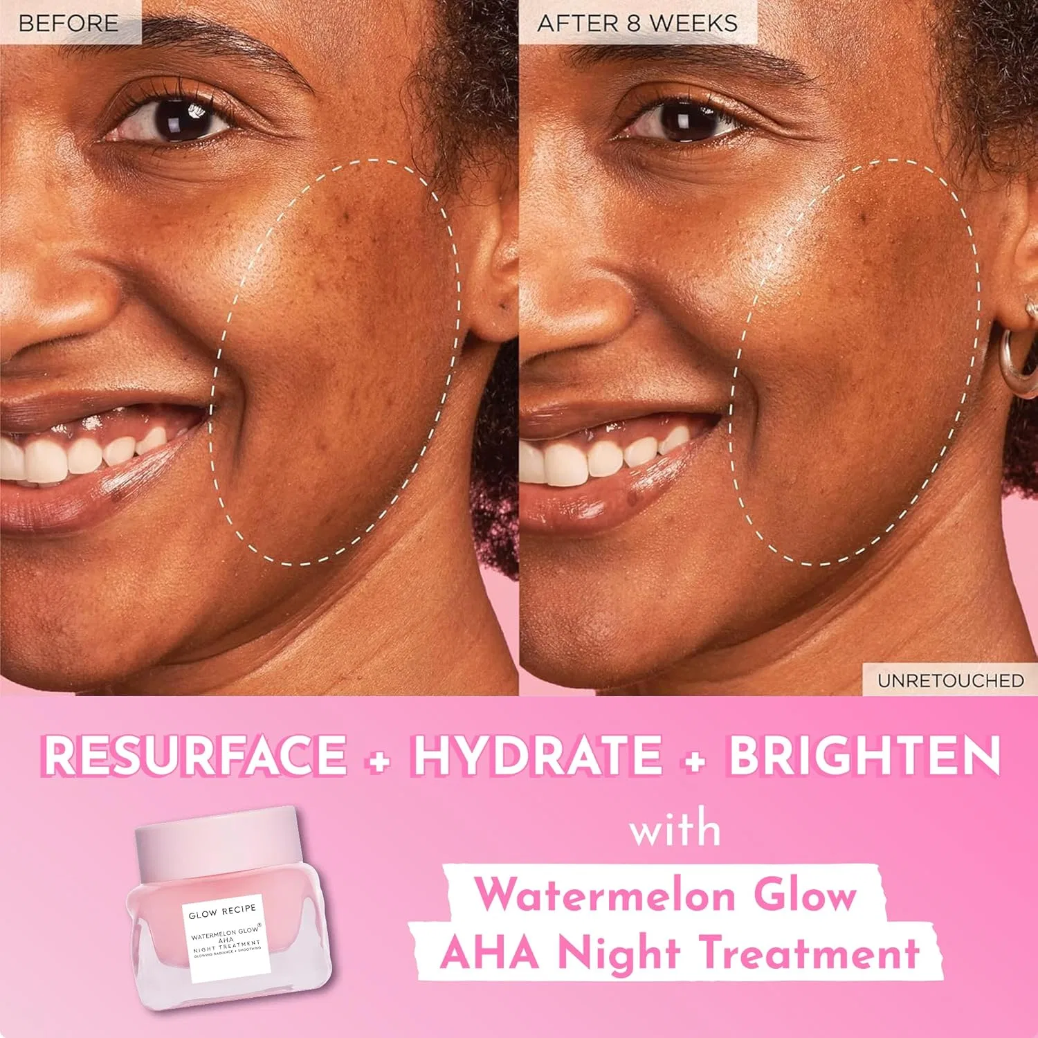 Крем для лица Glow Recipe — Ночной уход «Watermelon AHA Night Treatment» от — фото 3