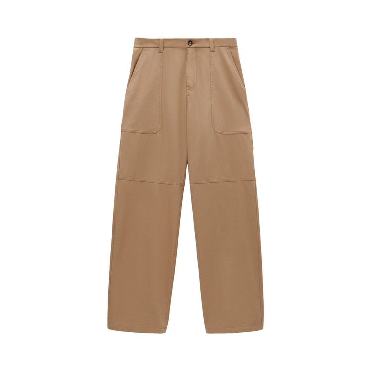 

Брюки Loewe Cargo Trousers 'Beige', желто-коричневый