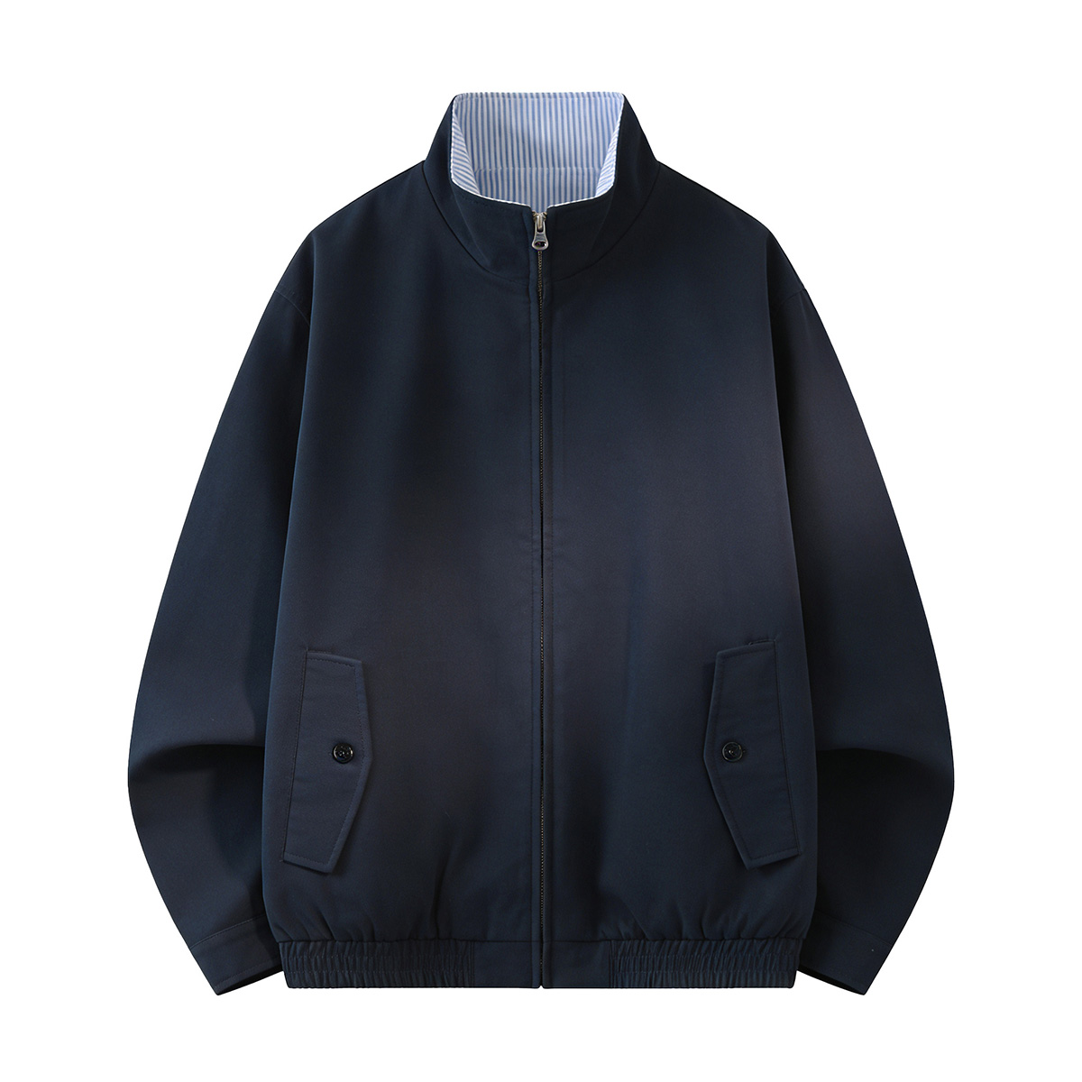 

Куртка Unisex Stand Collar Moderate Pilot X1617, темно-синий