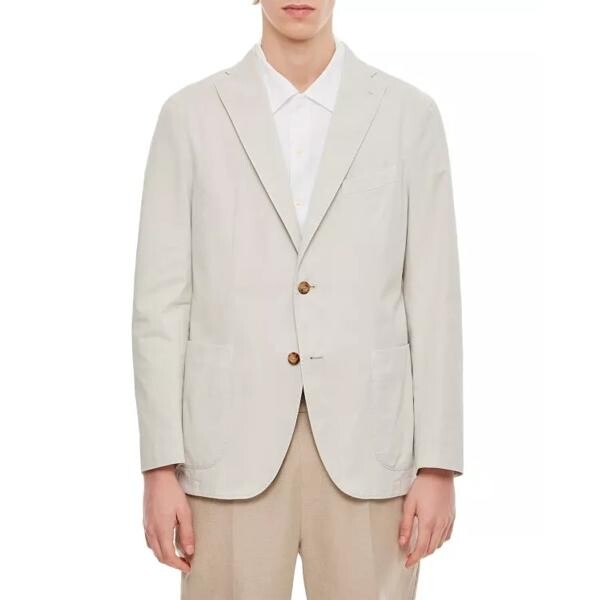 

Куртка single-breasted jacket Boglioli, серый