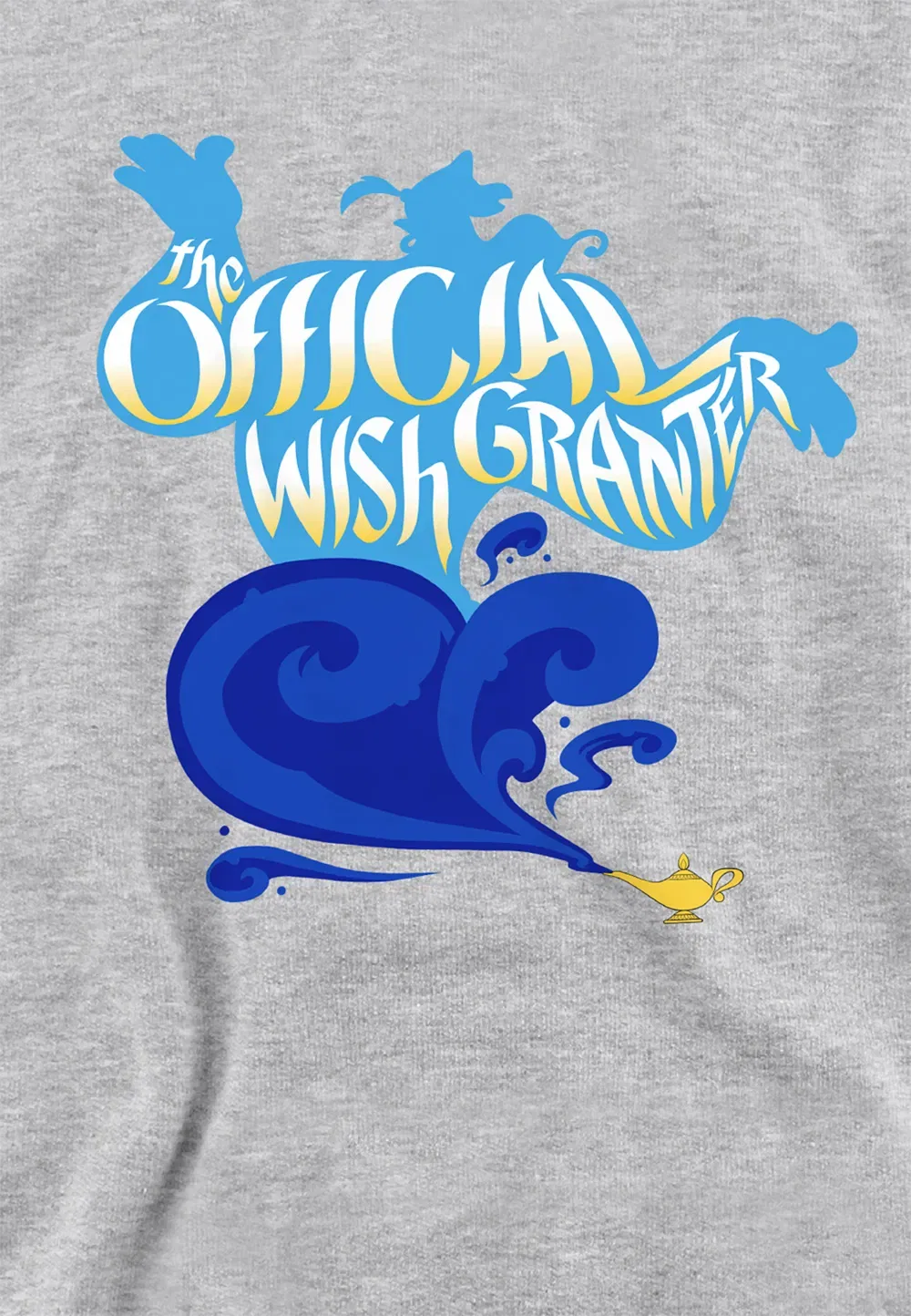 Детская худи Aladdin Genie Disney, серый — фото 2