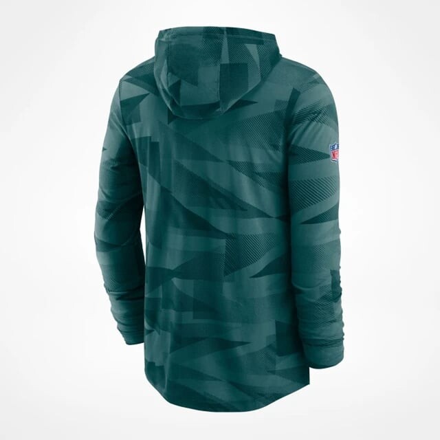 Dri Fit НФЛ Филадельфия Иглз e свитер мужской боковой защиты влаги nkd8 3jd Nike, зеленый — фото 2