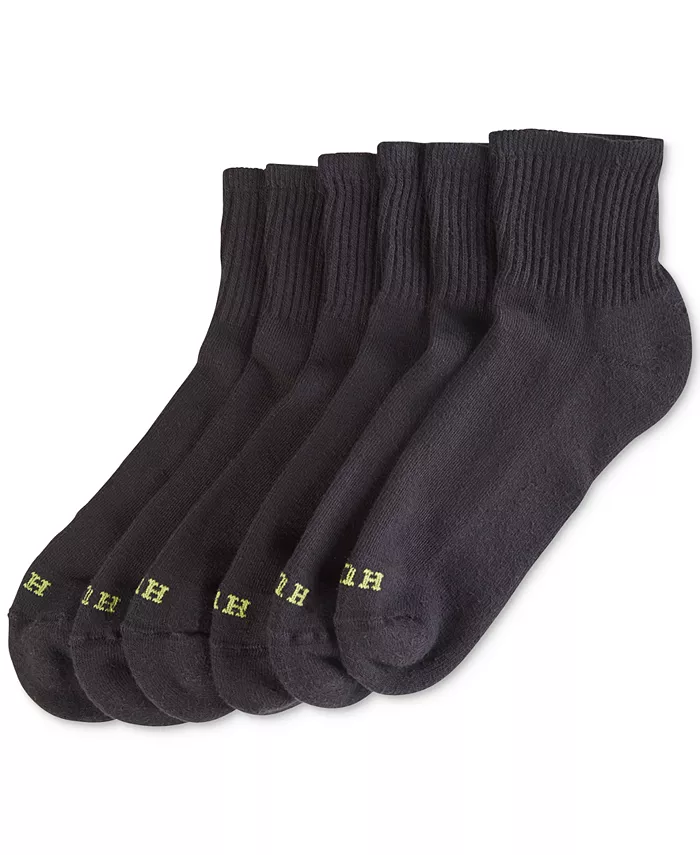

Женские носки Mini Crew 6 пар U10227 Hue, черный