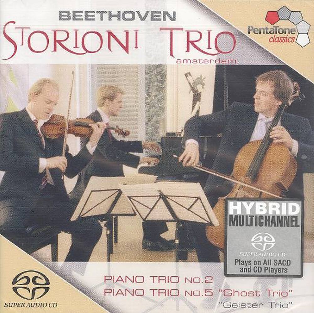 

Диск CD Beethoven: Piano Trios [SACD Hybrid, Import] - Ludwig van Beethoven, Storioni Trio