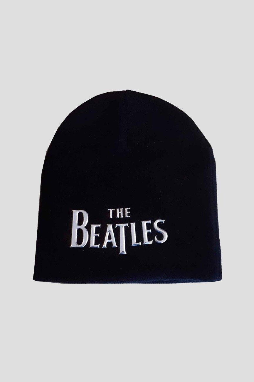 

Серебряная шапка-бини с логотипом T Band и логотипом Sonic Beatles, черный