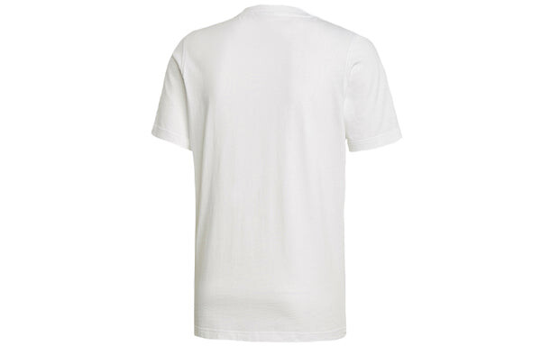 Футболка originals chest logo sports short sleeve white Adidas, белый — фото 2